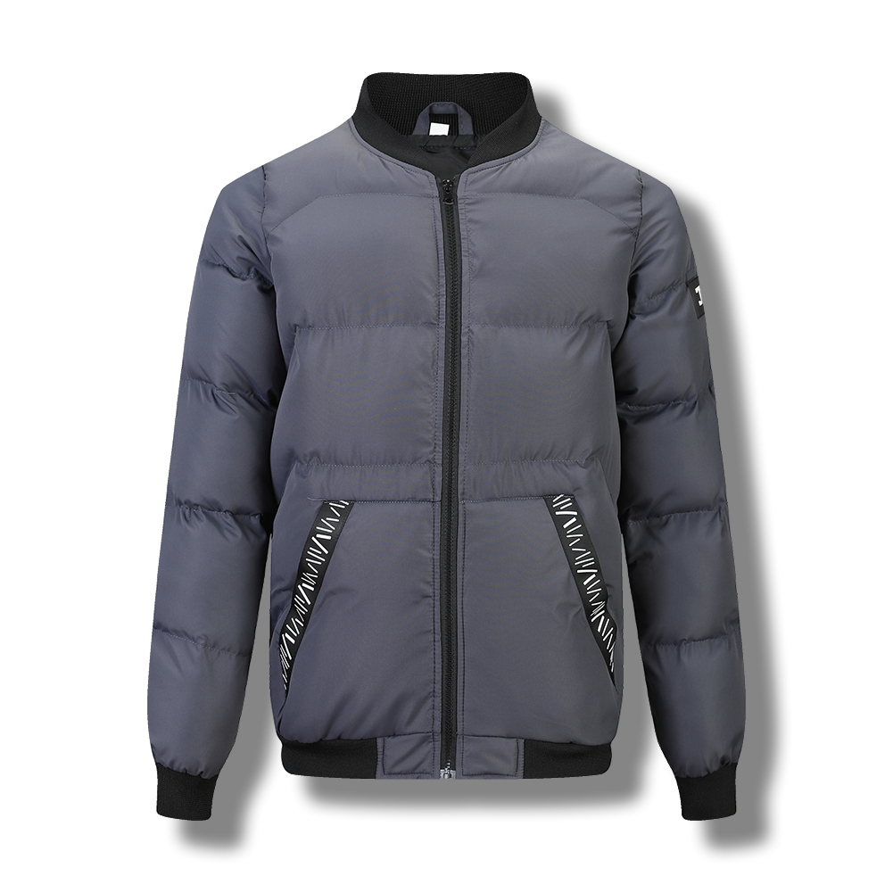 Men's Winter Coat Warm Thicken Quilted Coat Puffer Short Bomber Jacket Lightweight Outwear