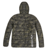 Big Boys Winter Warm Jacket Camo Printed Zip Up Fleece Lined Puffer Coat with Faux Fur Hood 
